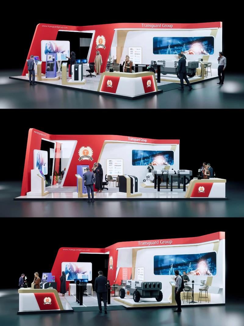 展台设计搭建 深圳广州展览会展台的创意美学与视觉盛宴